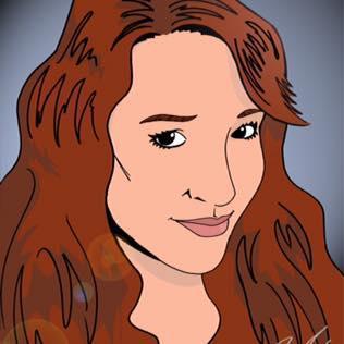 Brad's drawing of Laurianna: Best graduation gift :)