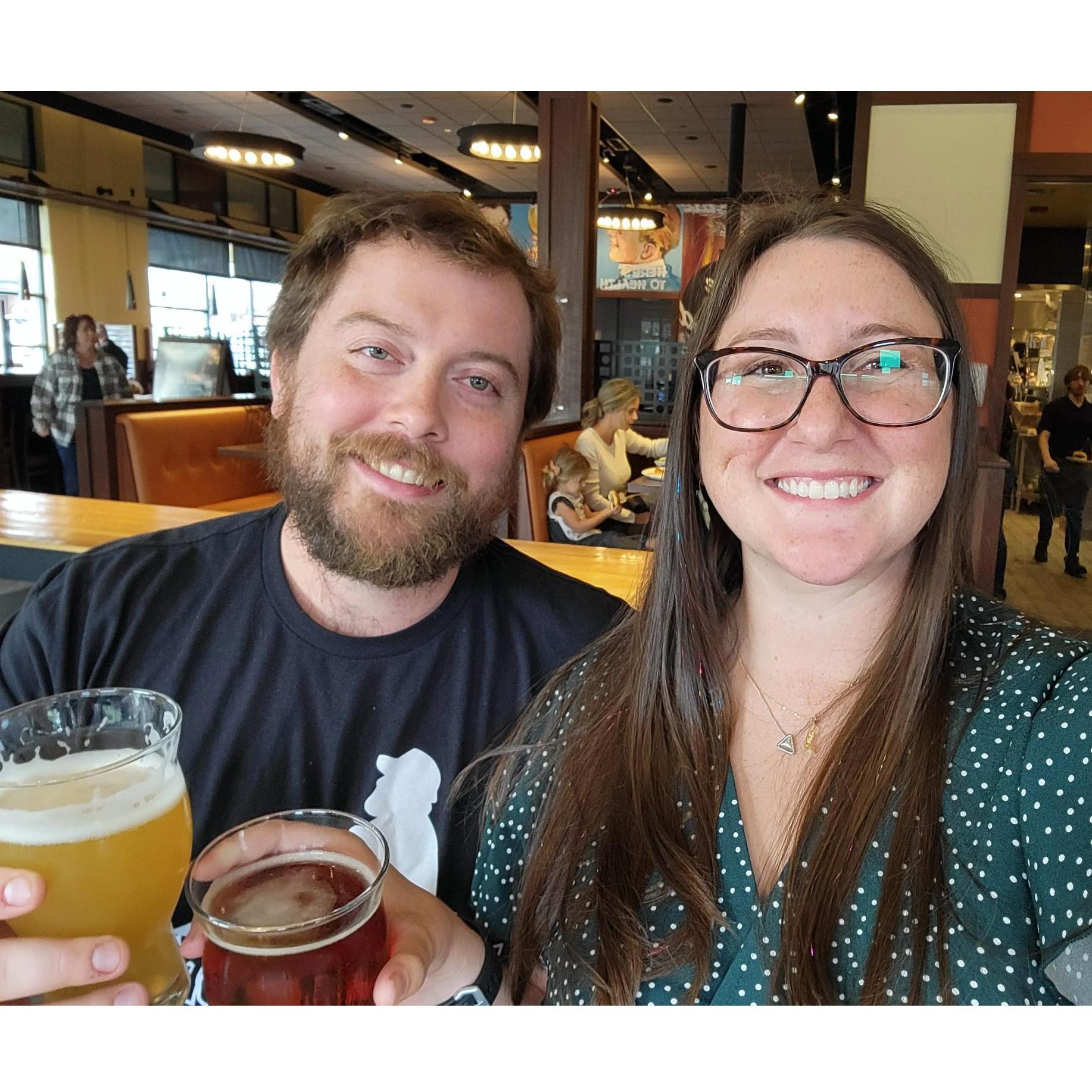Our first Troeg's Brewery expeirence in Hershey, PA

2021 and 2022 are filled with flights for us!