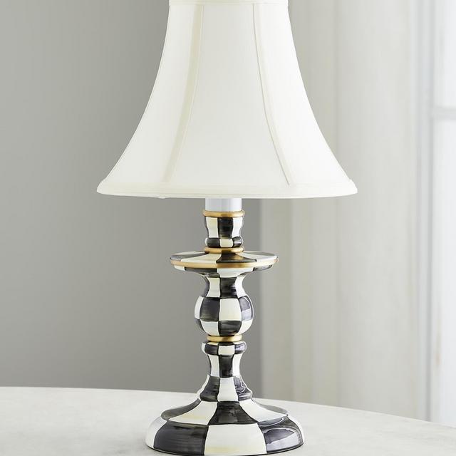 Courtly Check 17" Candlestick Lamp