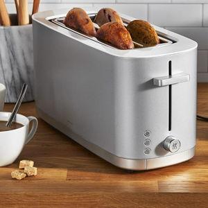ZWILLING Enfinigy 2 Long Slot Toaster, 4 Slices with Extra Wide 1.5" Slots