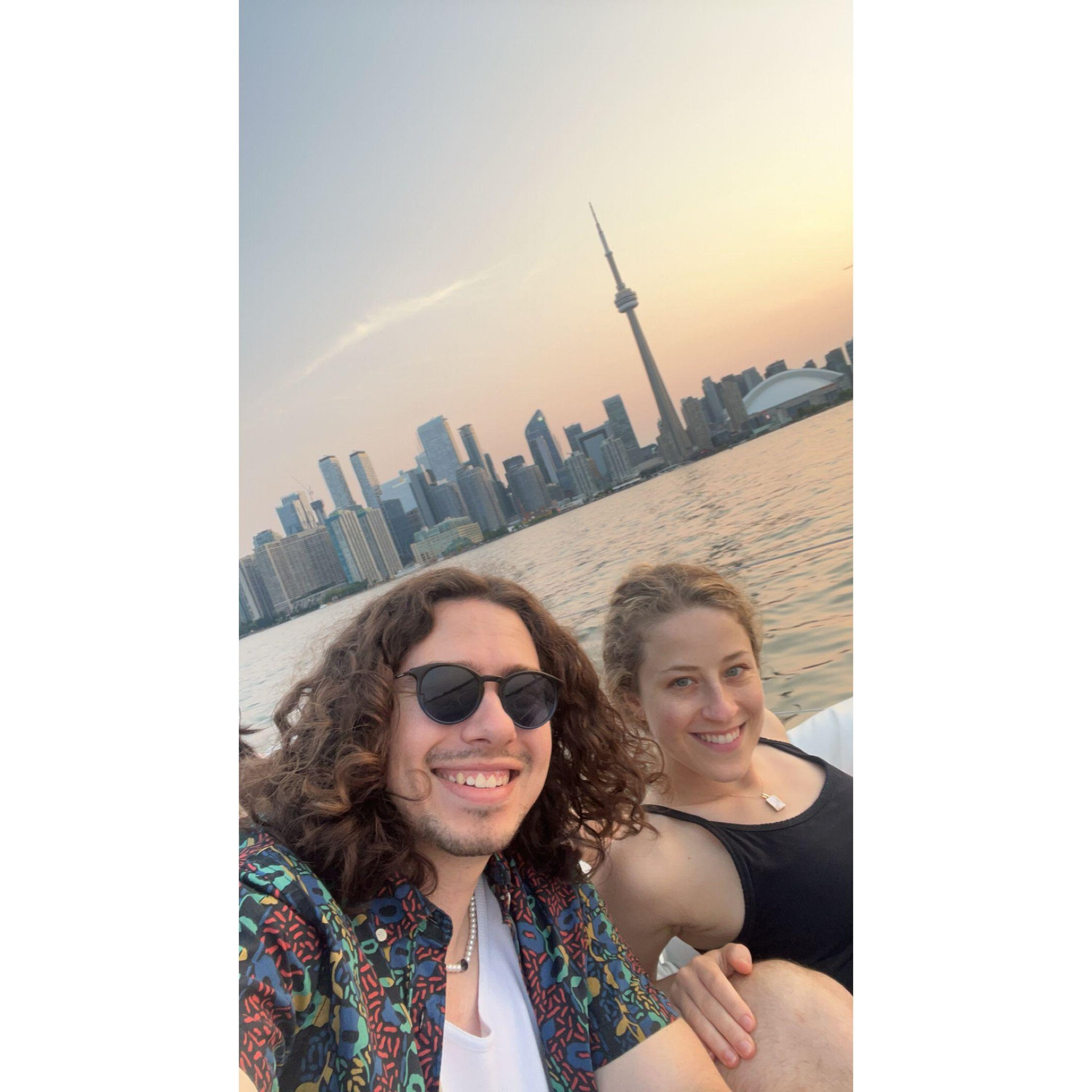 Toronto, 2024 (the day we bought our engagement & wedding rings!)
