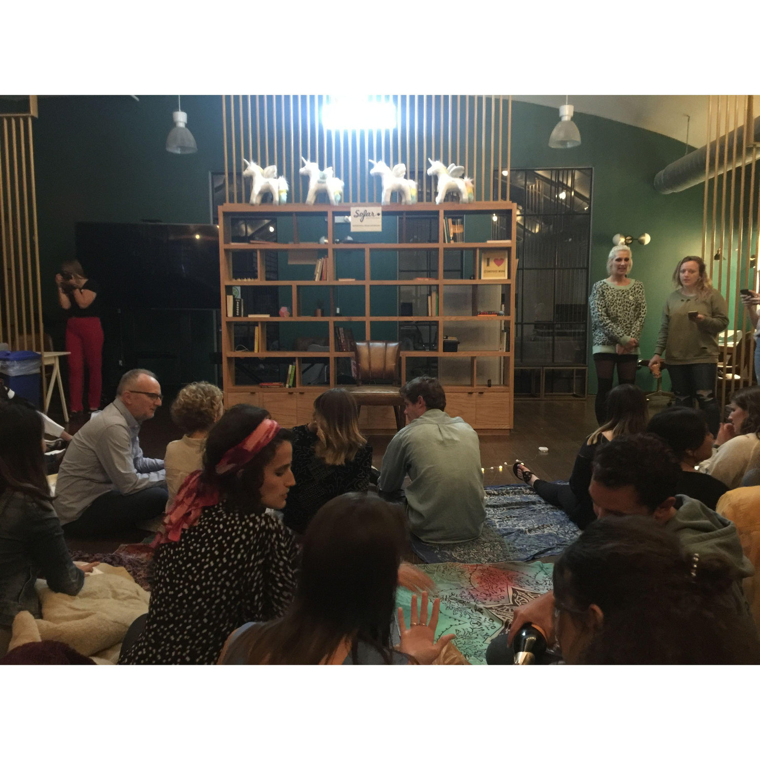 Our 2nd date - a Sofar Sounds concert in Santa Monica🎶