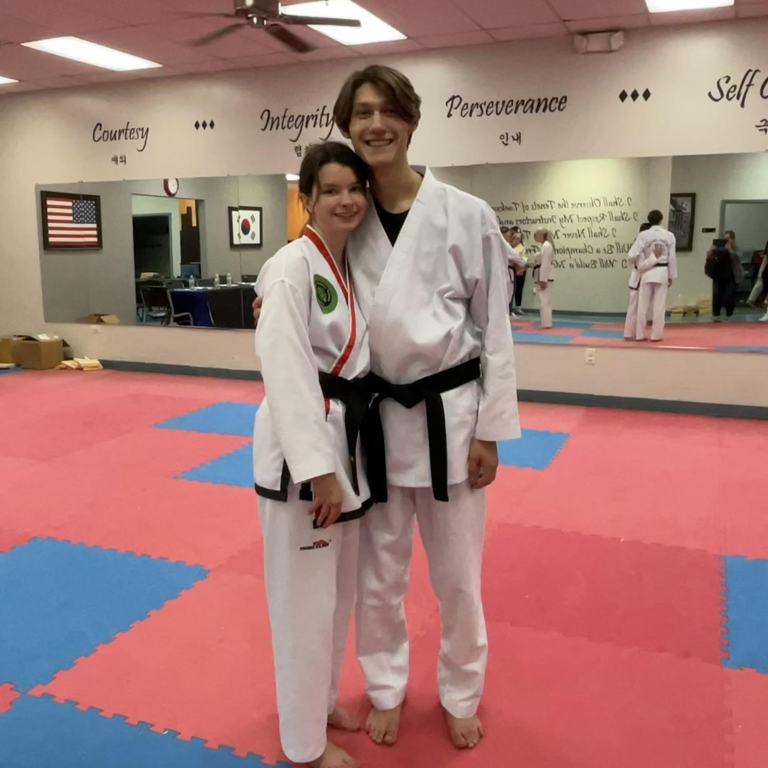 Black belt promotional testing together! A special opportunity we are so thankful to have!