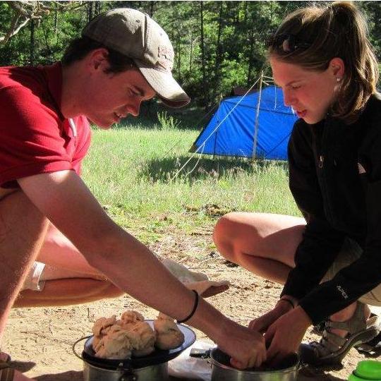 Lauren and Andy in 2010, very much pre-relationship.