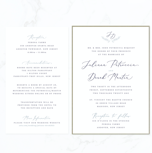 The Wedding Website of Juliana Petroccia and Derek Martin