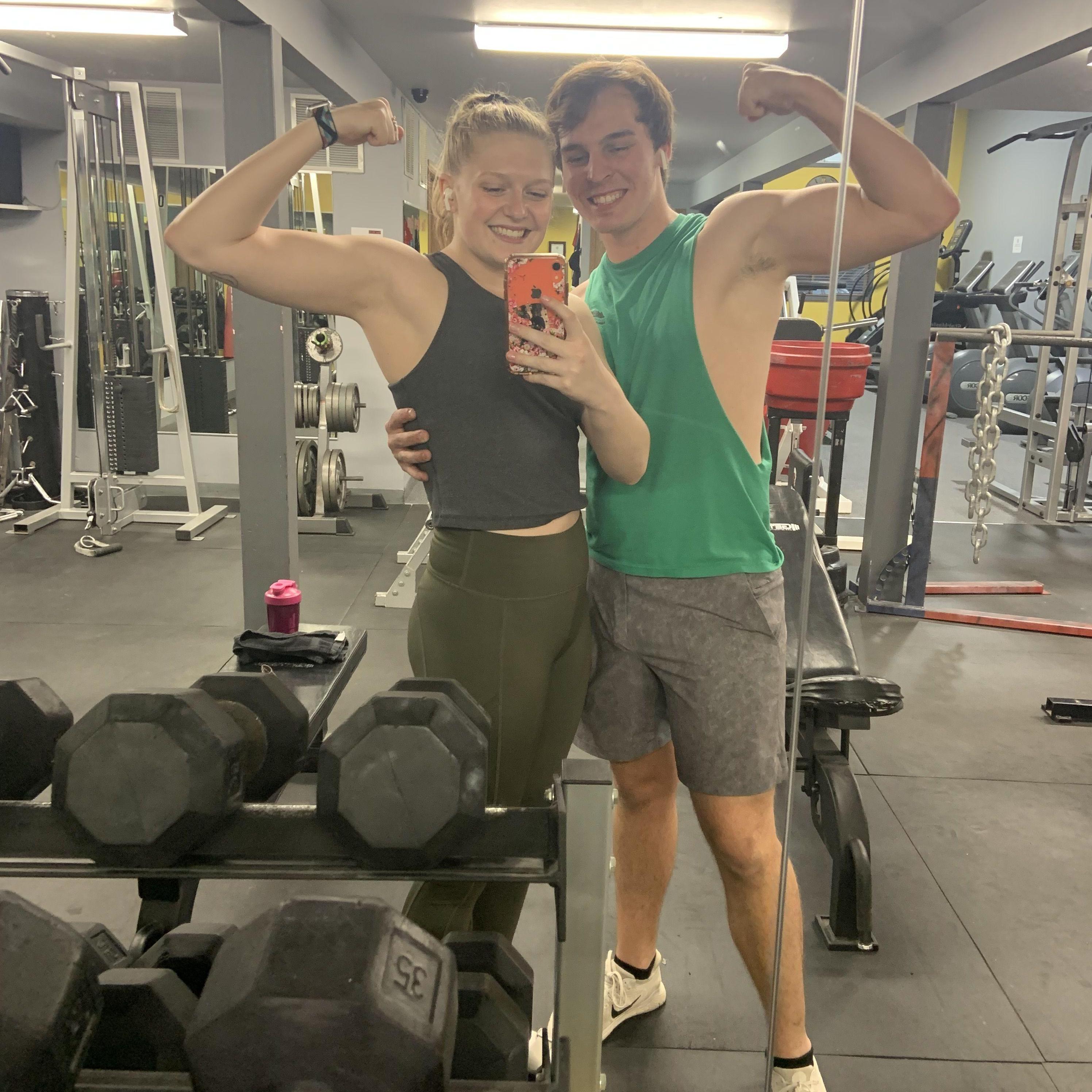Starting our fitness journey, Spring 2021.