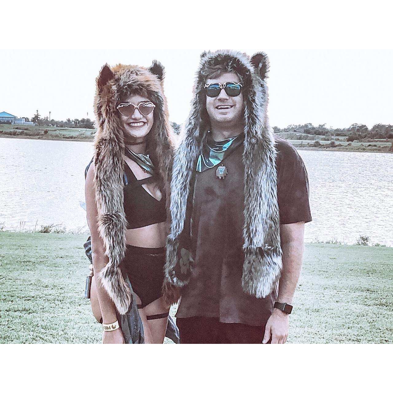 Our first music festival just the two of us!