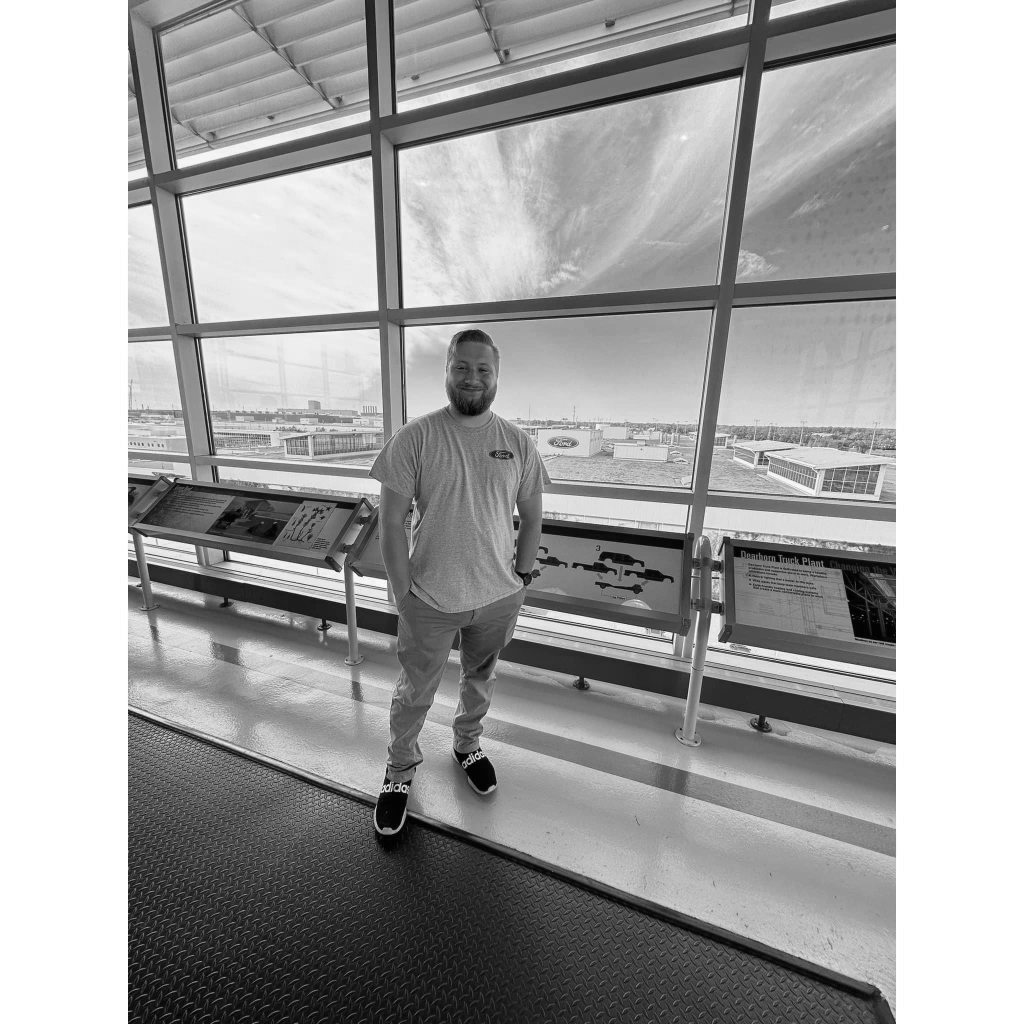 On Lee’s 28th birthday, Michele took Lee on a road trip to visit the Ford Factory! What an amazing time they had. An unforgettable trip for Lee!! 2022