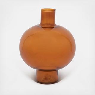 Bulb Recycled Glass Vase