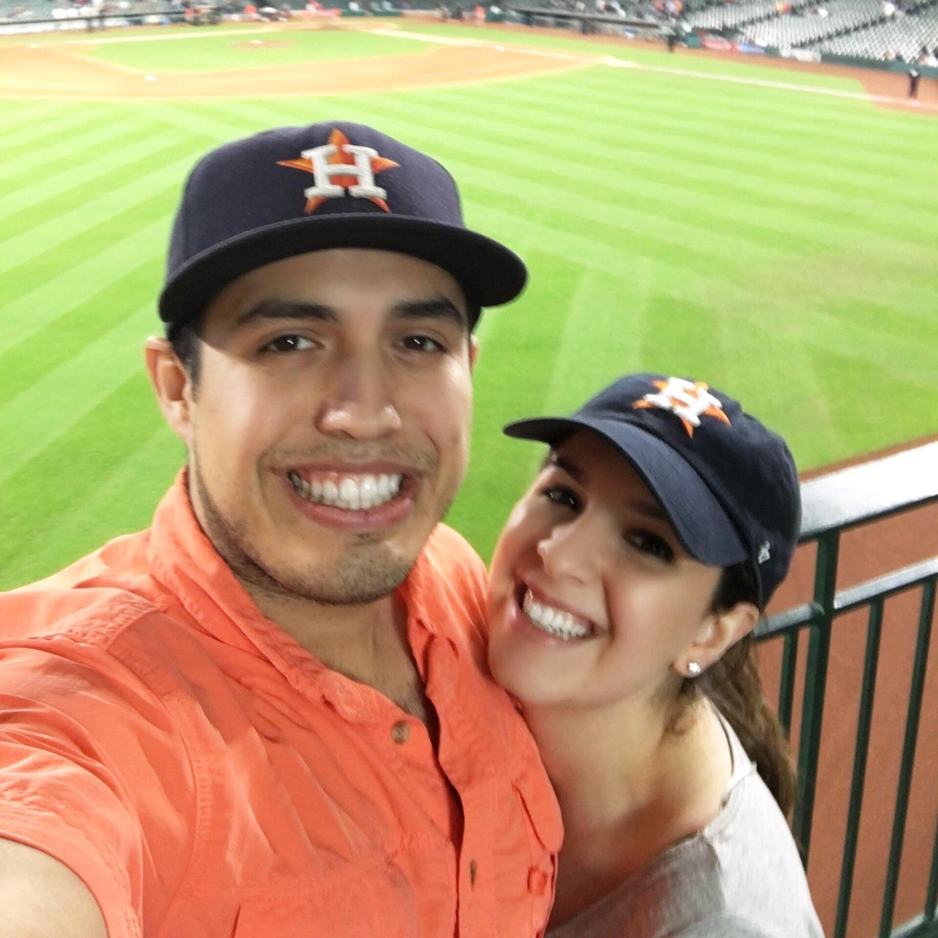 We're always at a baseball game!
