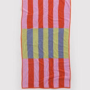 Bath Towel Pool Stripe - Baggu