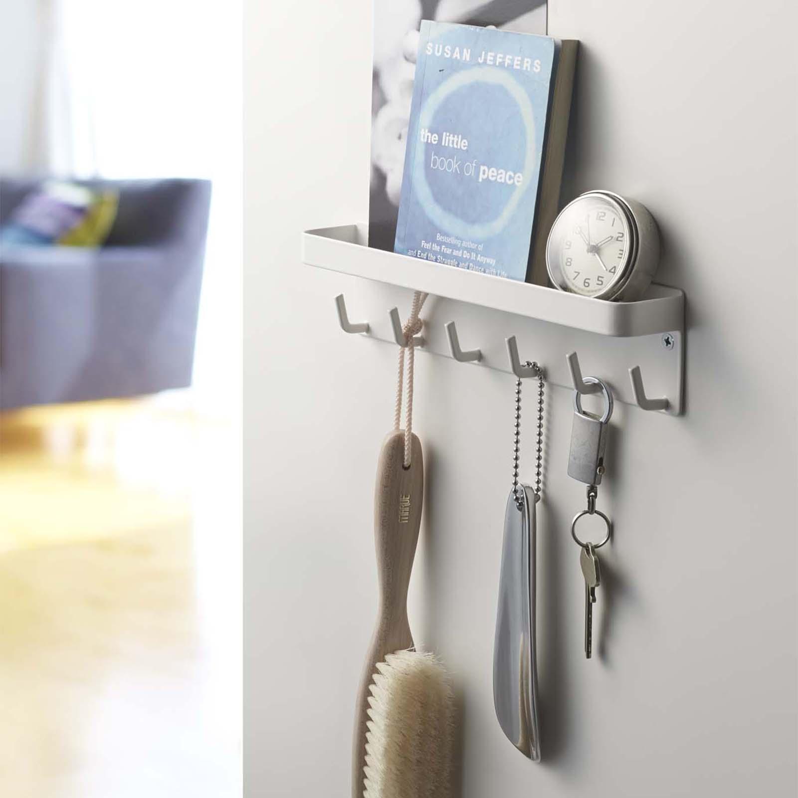 Smart Magnetic Key Rack with Tray