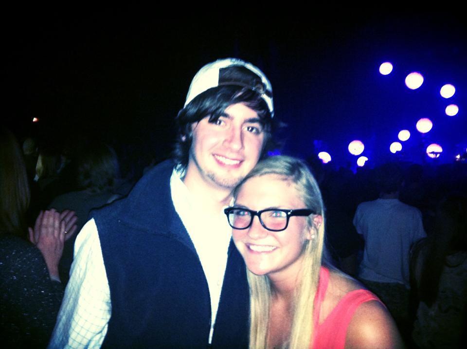 Our 1st outing together! It was a Passion Pit concert!