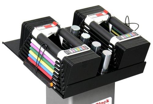 PowerBlock Personal Trainer Adjustable 2.5 to 50-Pounds per Dumbbell Set