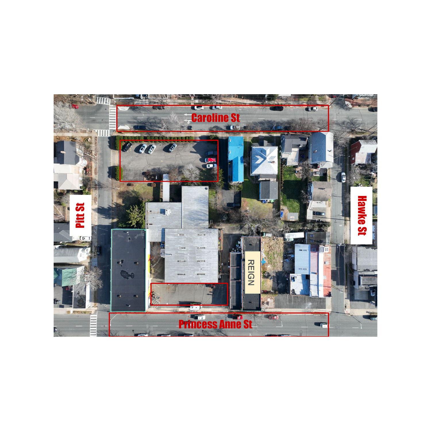 Parking Locations at the venue.