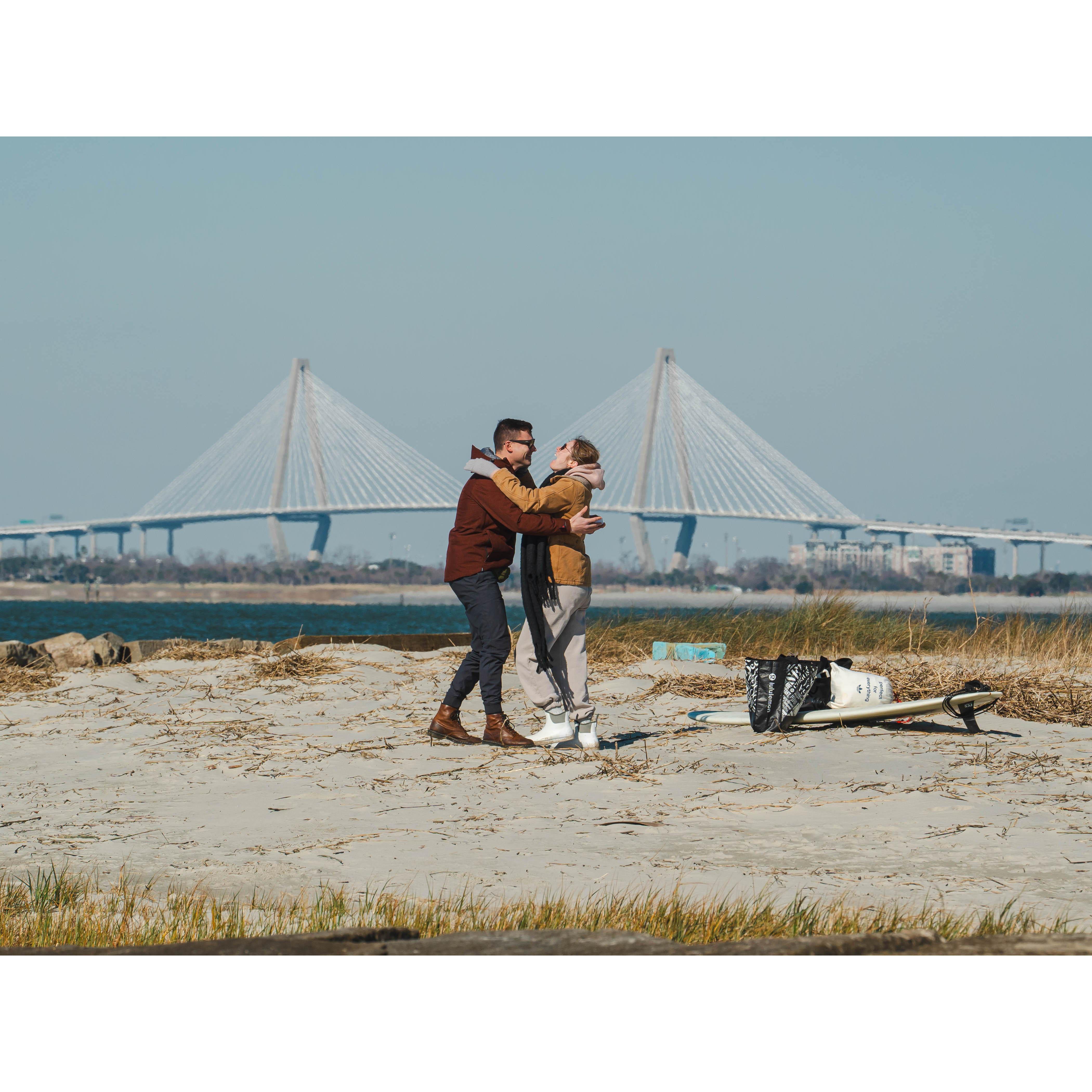 Engaged! Sullivan's Island, SC - January 20, 2024