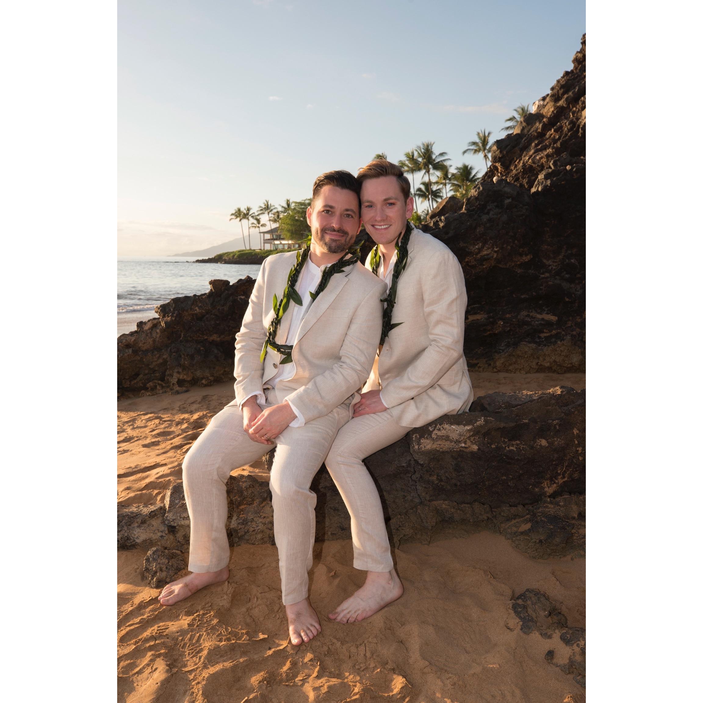 Wedding Day, 3/27/19 - Po'olenalena Beach, Maui, Hawai'i