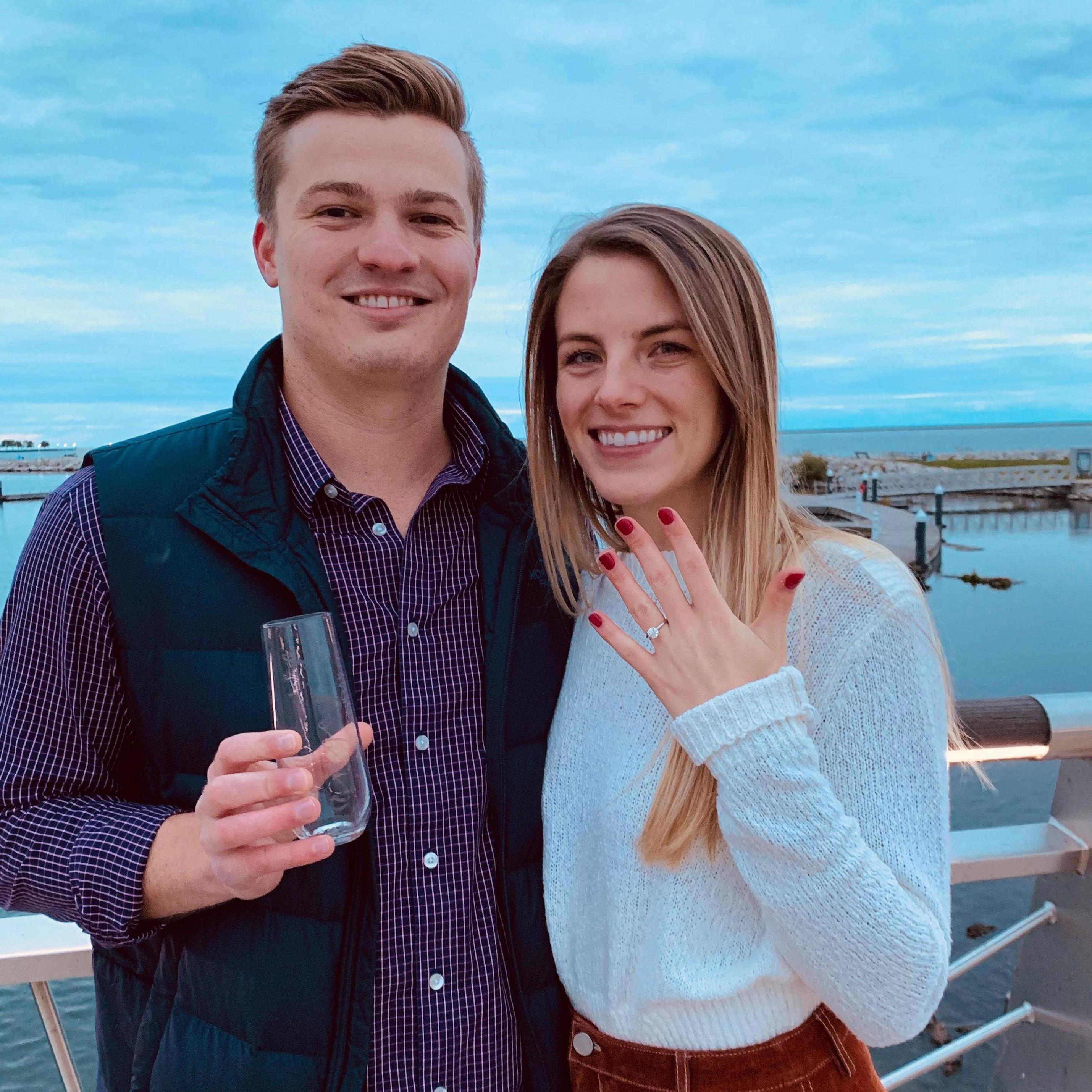 The day we got engaged (!!!)