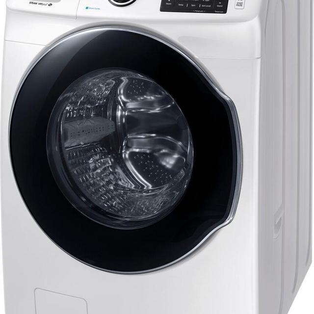 Samsung - 4.5 Cu. Ft. 10-Cycle Front-Loading Washer with Steam - White