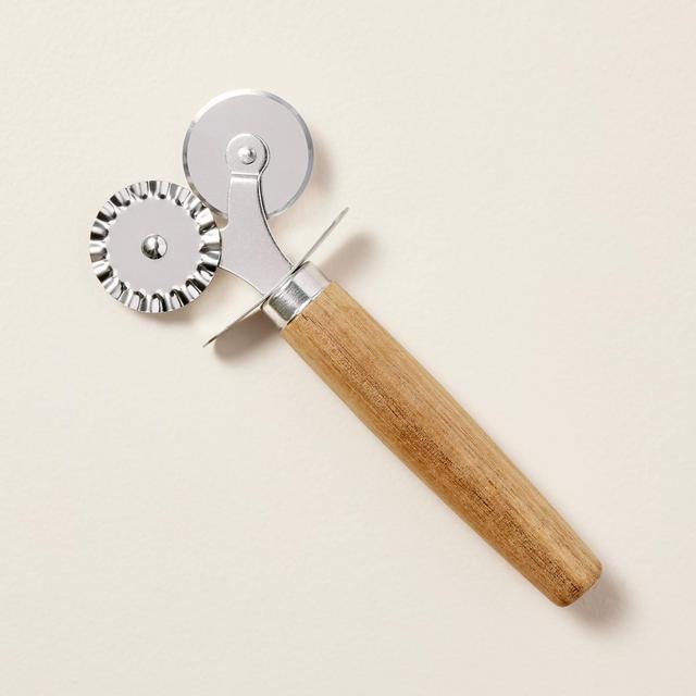 Wood & Stainless Steel Pastry Wheel - Hearth & Hand™ with Magnolia