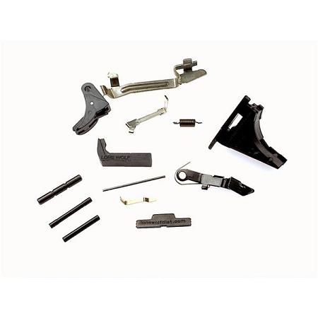 Lone Wolf Enhanced Glock Lower Parts Kit for Sub Compact - Fits 26, 27