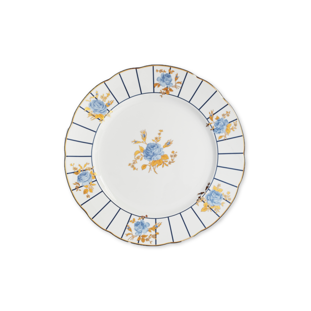 BLUE ROSE - DINNER PLATE