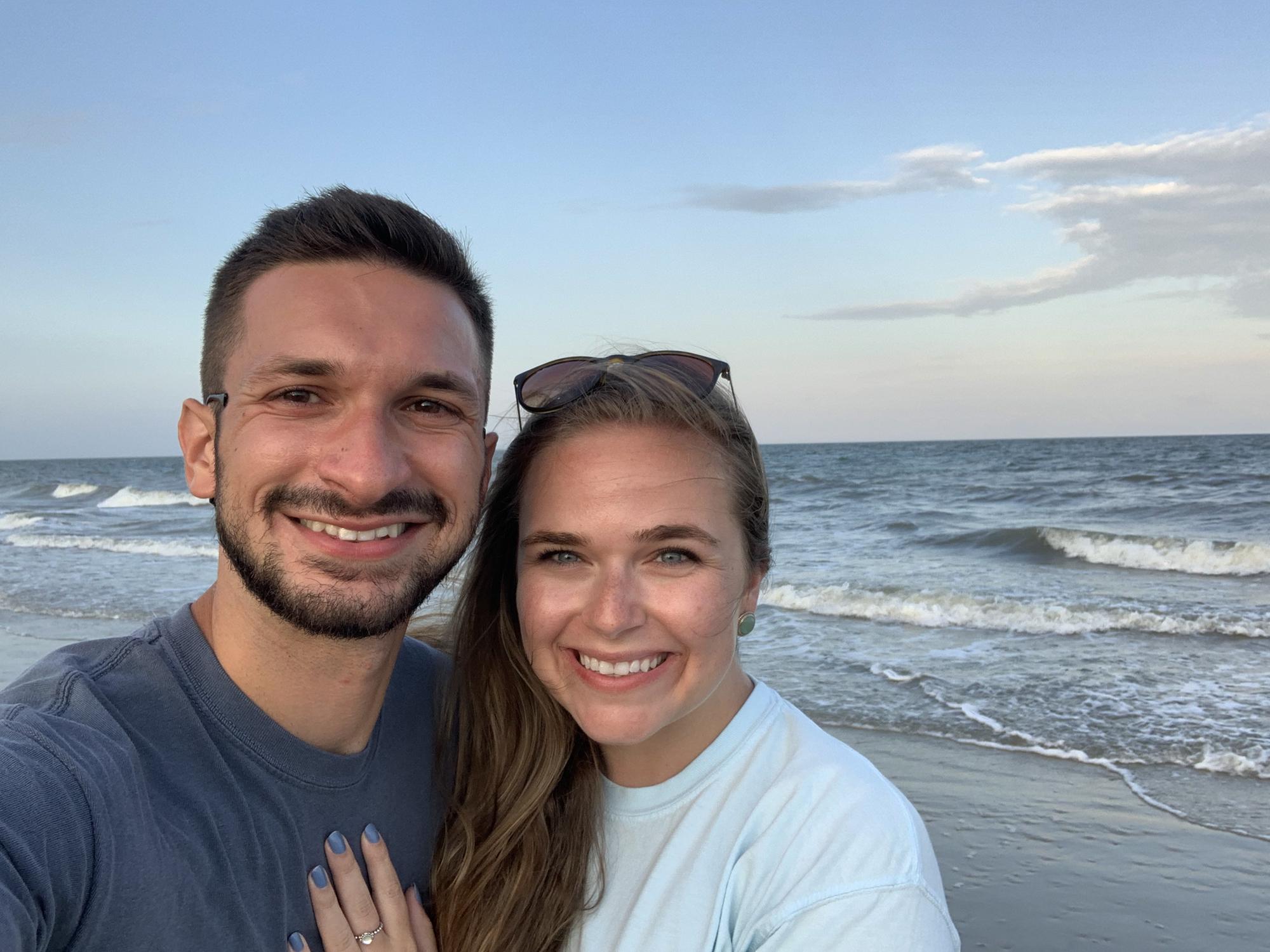 When you ask someone, "where is your happy place?" This place, with this person, on this day. Eating takeout on the beach, watching the sunset. I like to close my eyes and go here when I'm anxious.