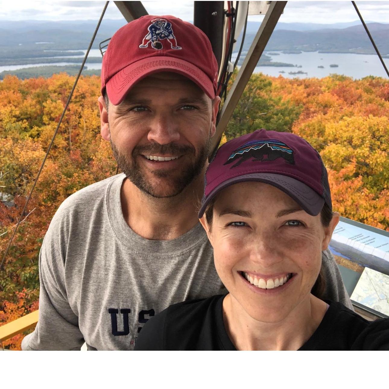 Red Hill Fire Tower hike, Moultonborough NH