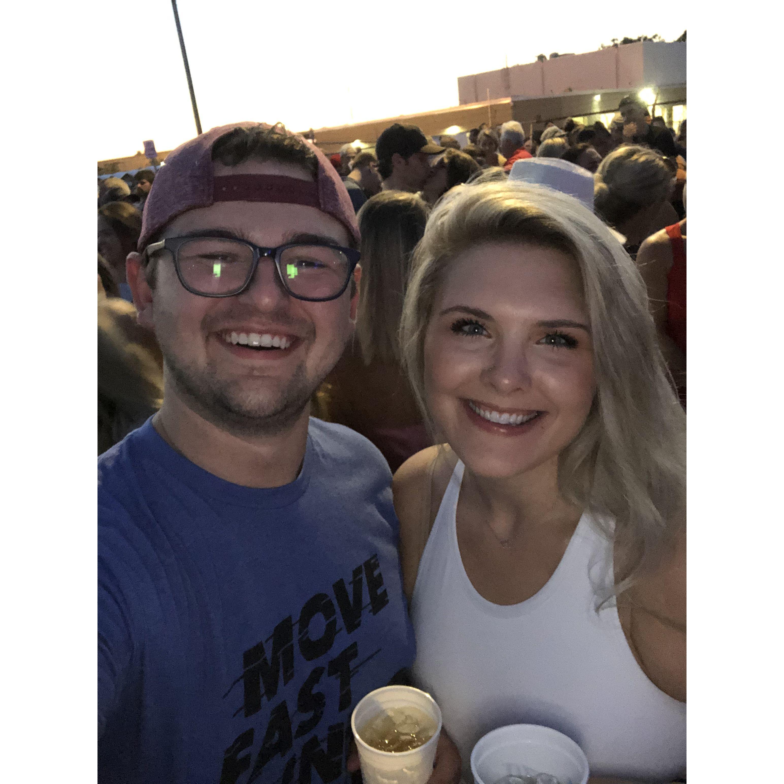 Seeing Kacy Musgraves at the Basilica Block party!