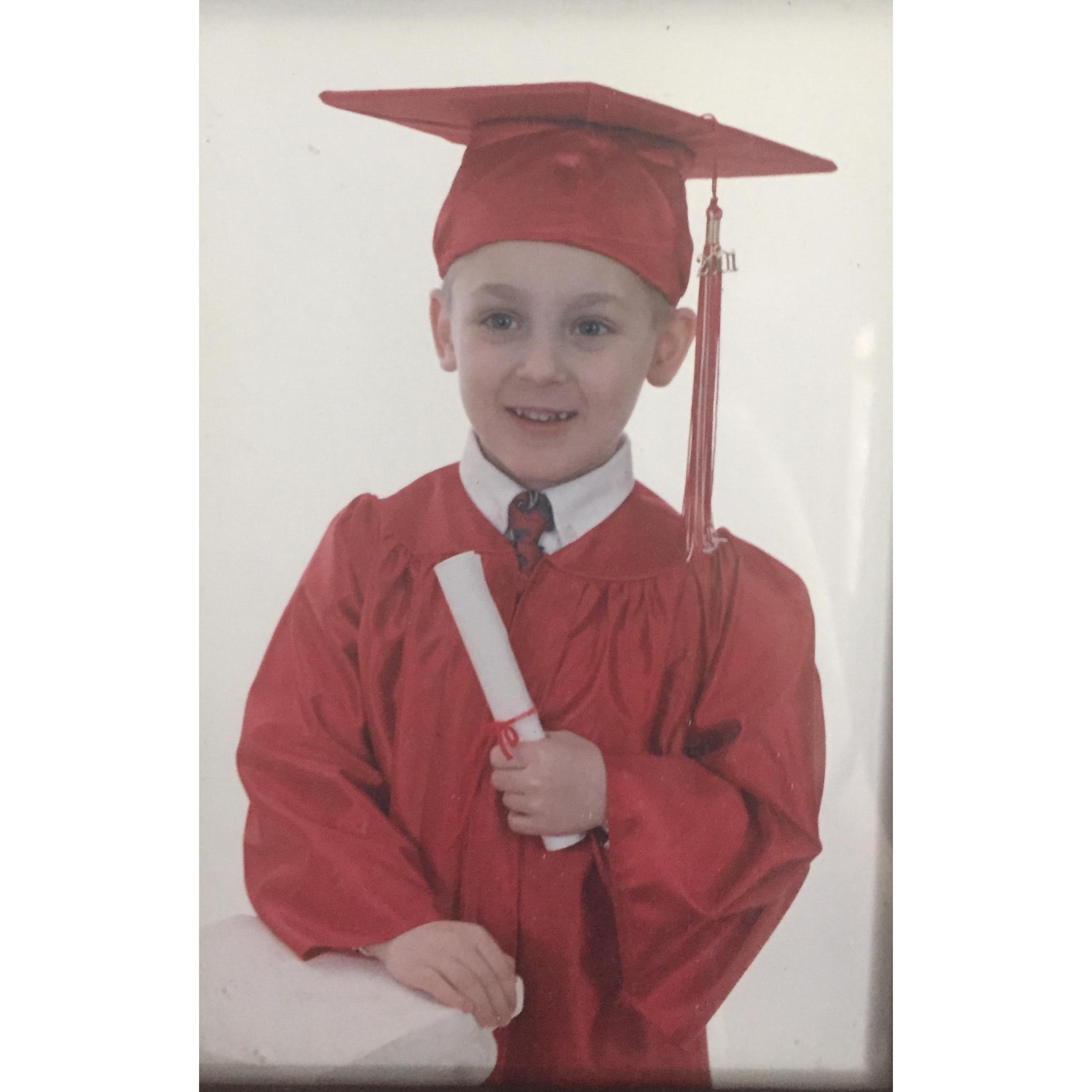 He's always been a smart cookie.
