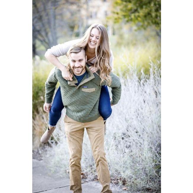 One of our photos from our engagement photos.