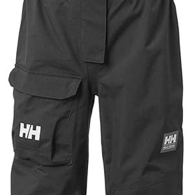 Helly-Hansen Pier 3.0 Bib Overalls - Foul-Weather Sailing Pants - Fishing Bibs Reinforced Knees - Light Waterproof Overalls