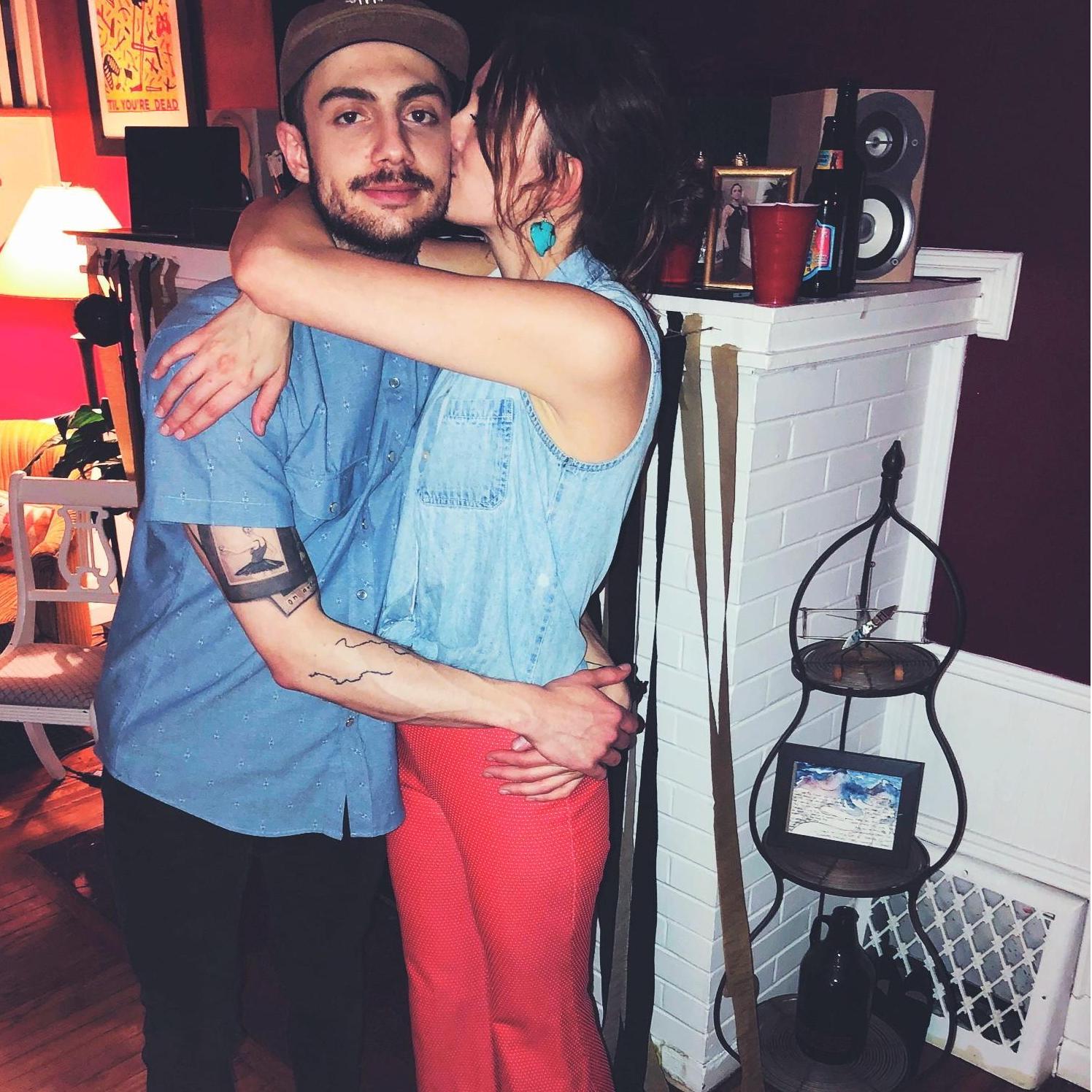 Our first photo together :)