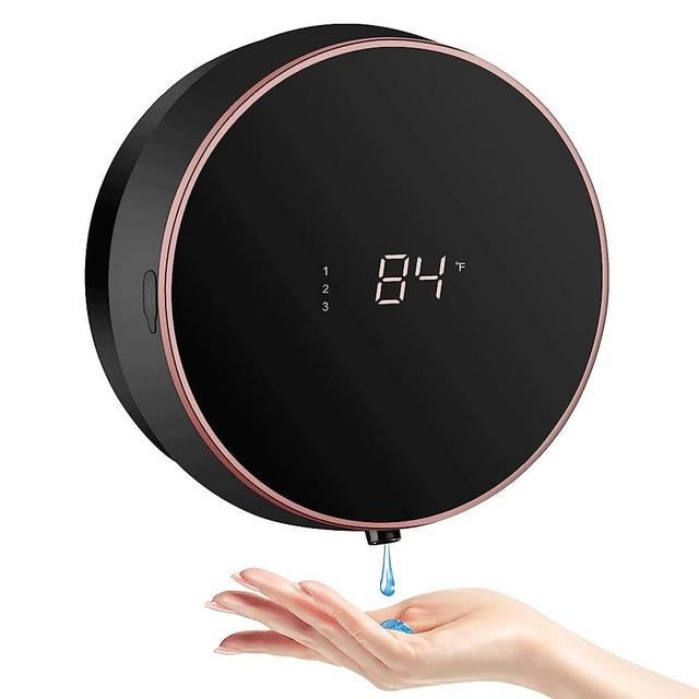 Automatic Soap Dispenser Hand Free Wall Mount Rechargeable Liquid Soap Dispenser Touchless Soap Dispenser Smart Electric Wall Auto Dish Soap Dispenser for Bathroom, Kitchen, Commercia