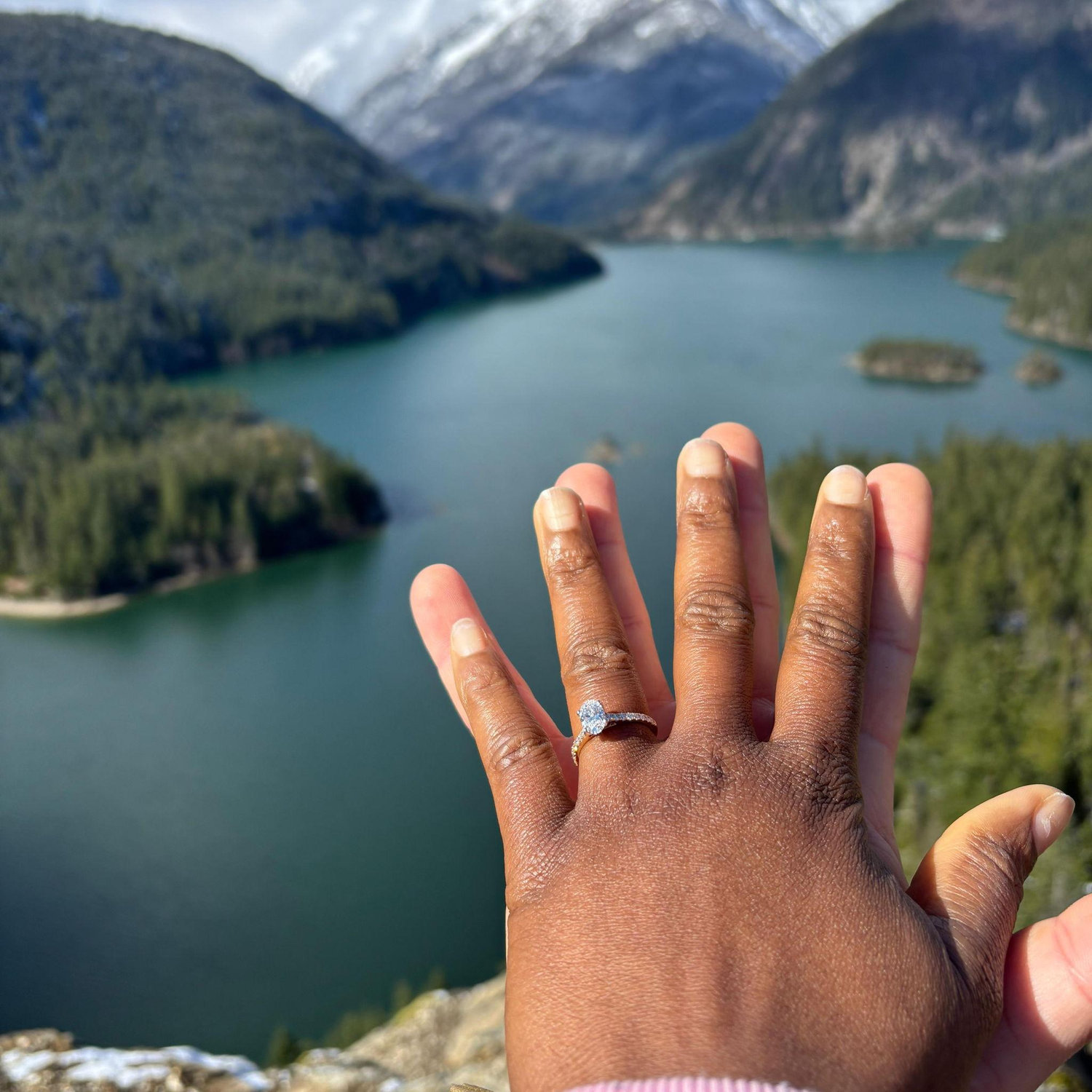 She said YES!