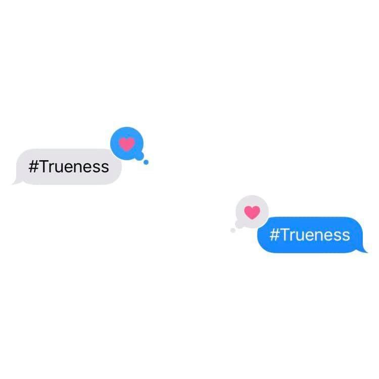Jasmine and Chris's message to each other.
