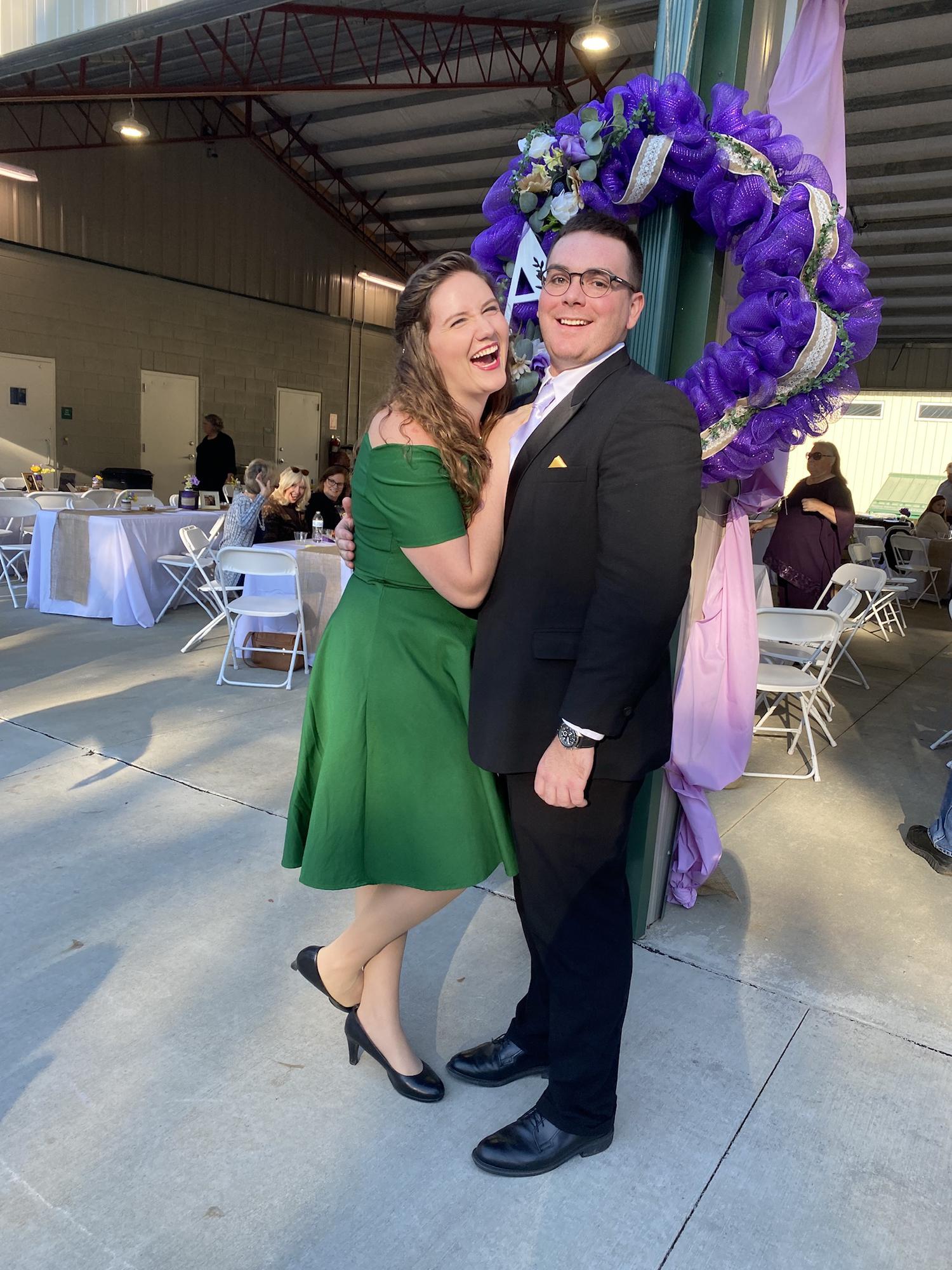 the Arnold wedding