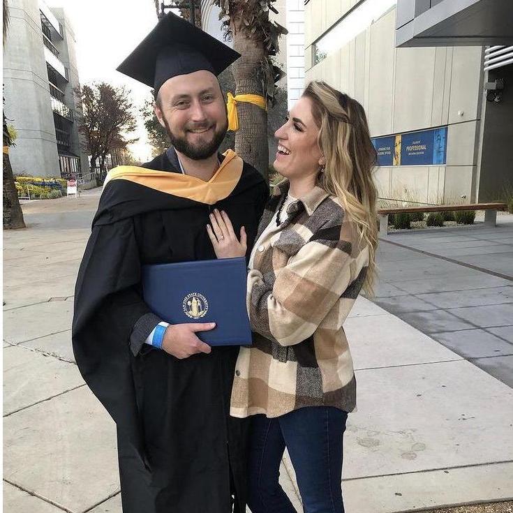 Stewart graduates from SJSU 2021 
MPA - Master of Public Administration
