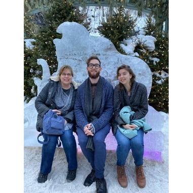 Visiting Quebec City for the first time with mum and dad!