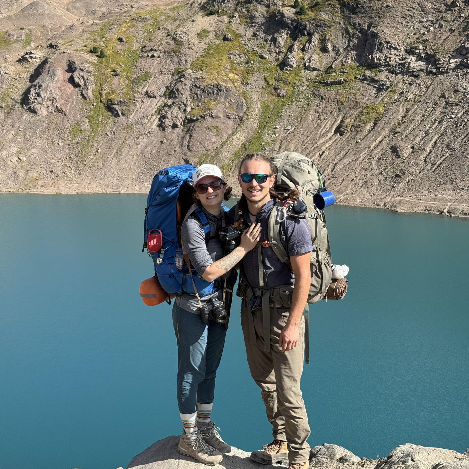 Backpacking in Goat Rocks Wilderness
