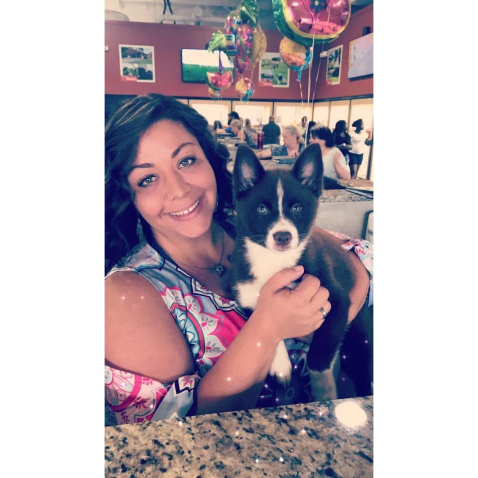 And who could not have love for this cutie!!!  Talking about the dog...not me lol