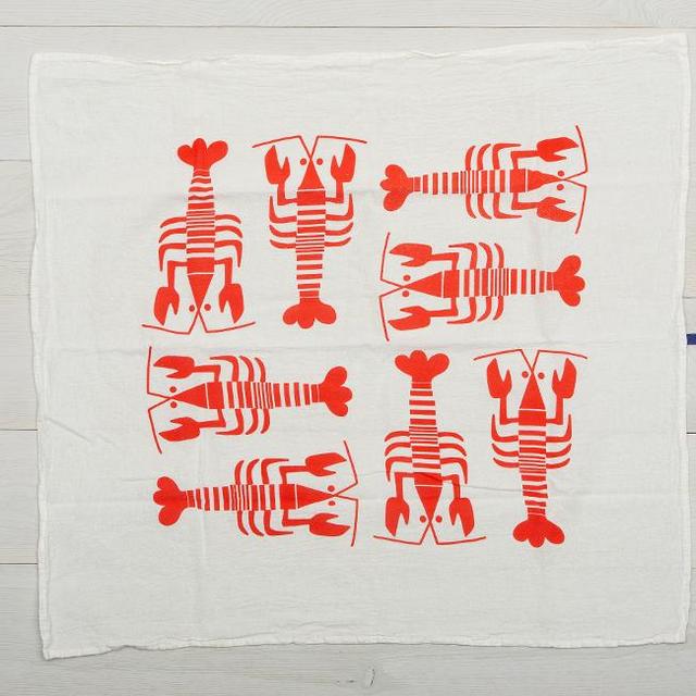 Lobster Flour Sack Tea Towel