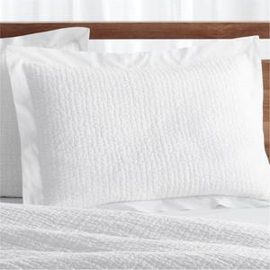 Celeste Standard White Pillow Sham
