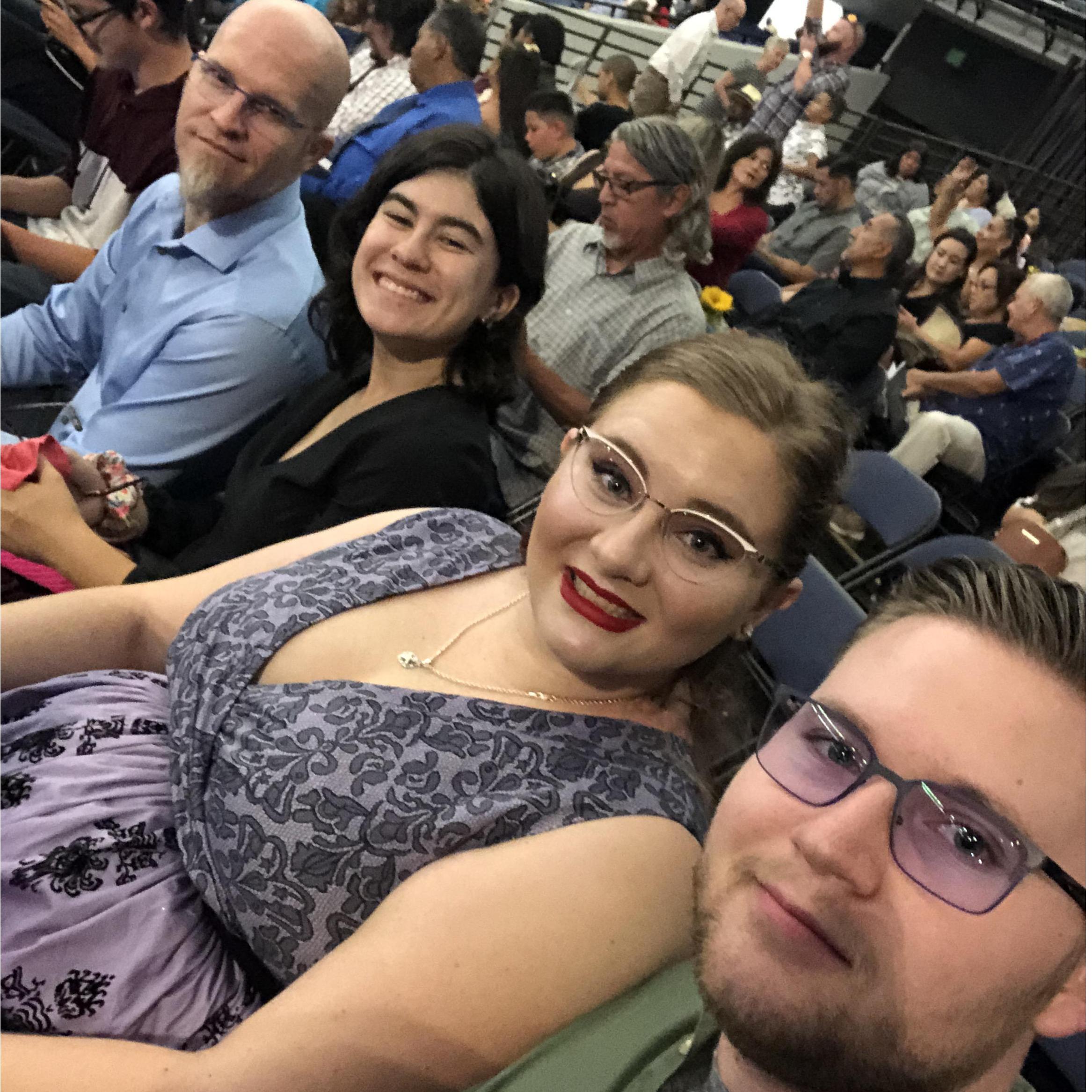 Cassi's graduation September 2019