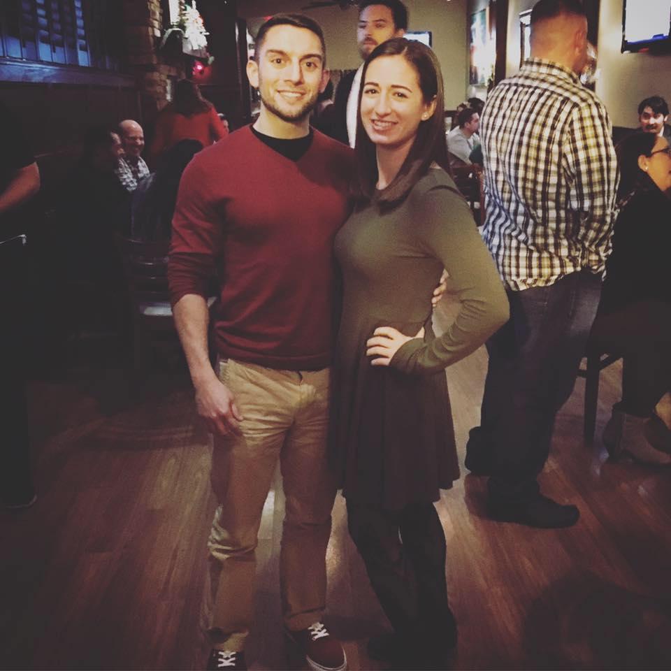 Our first picture as a couple!