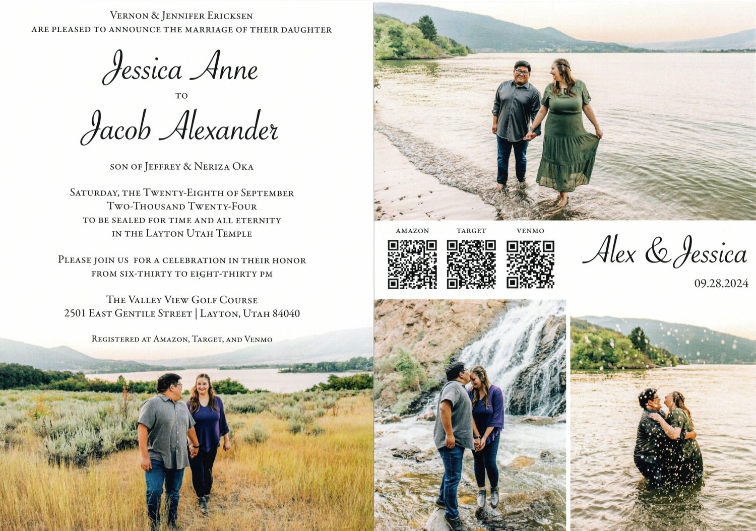 The Wedding Website of Alex Oka and Jessica Ericksen
