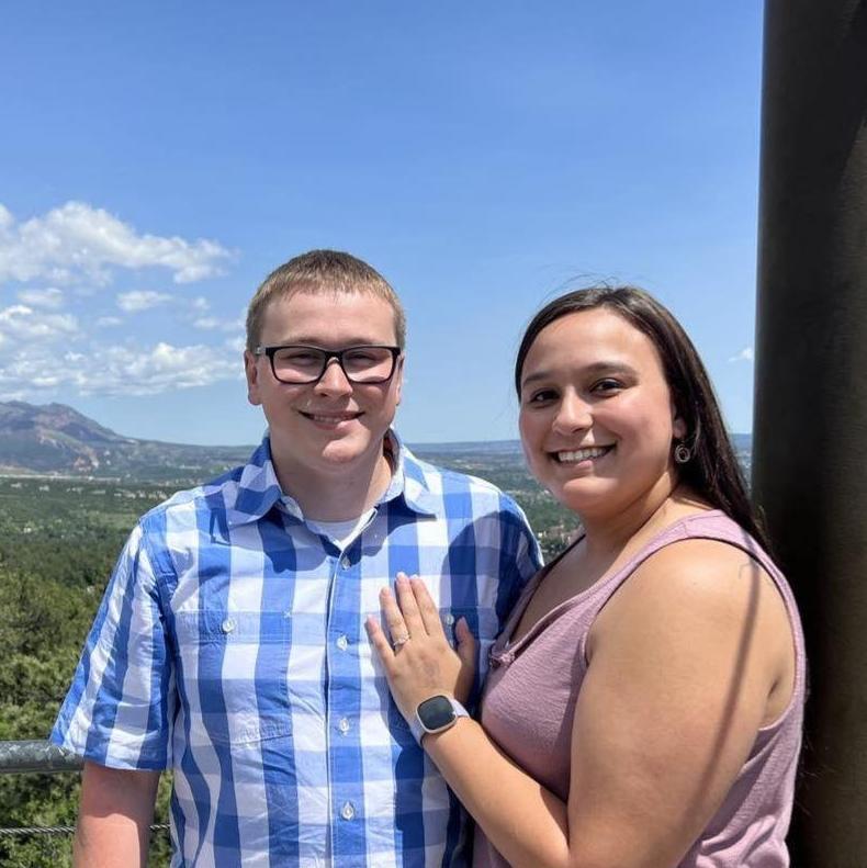 The day we got engaged!
