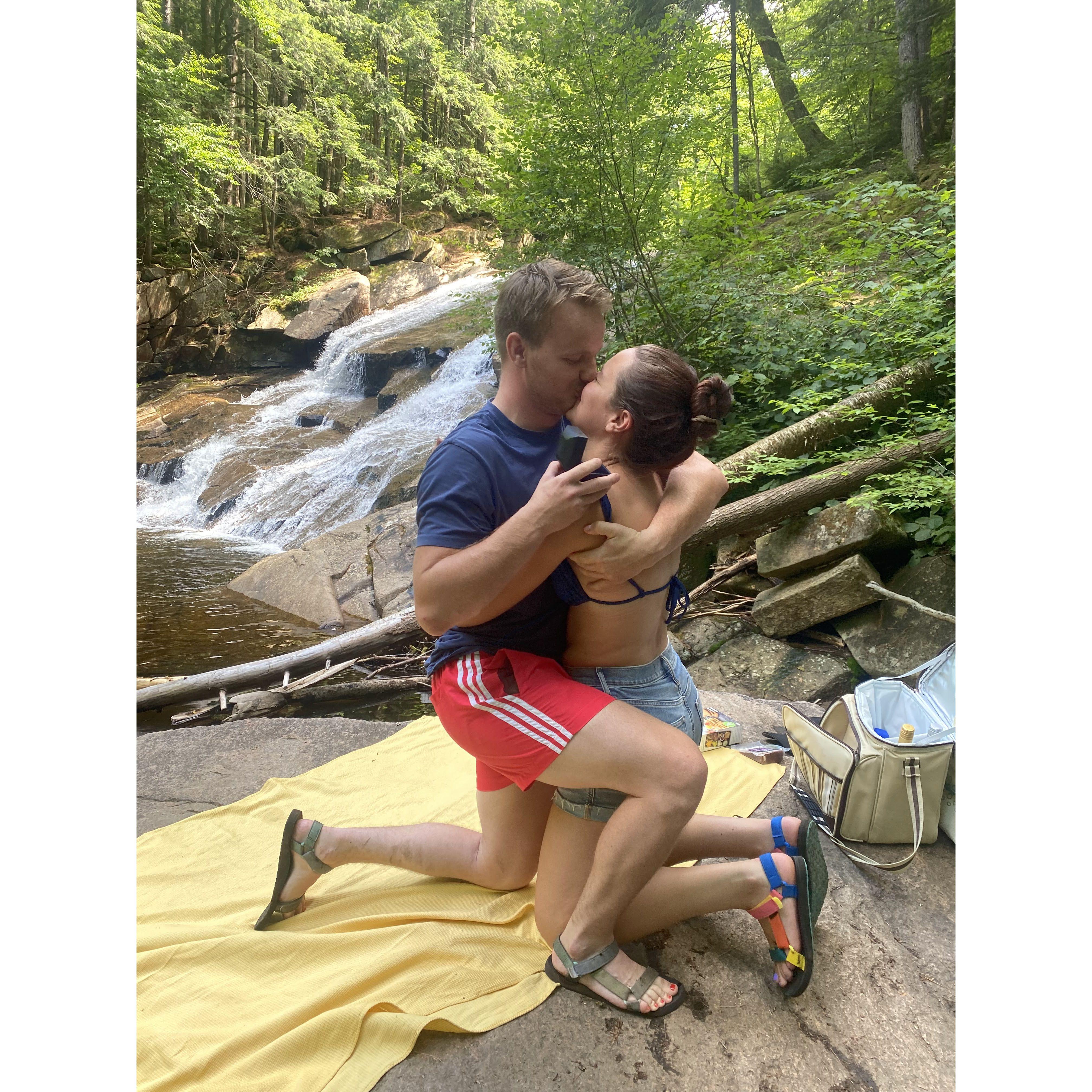 Engaged in New York!