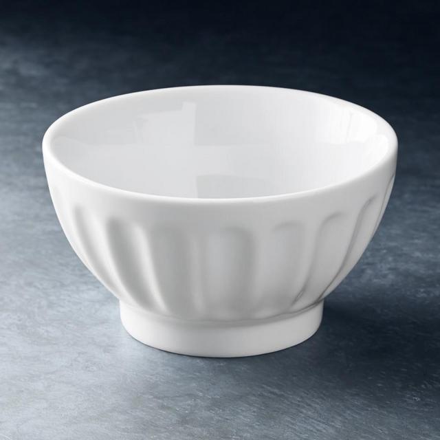 Open Kitchen by Williams Sonoma Porcelain Faceted Bowl, XS Panel