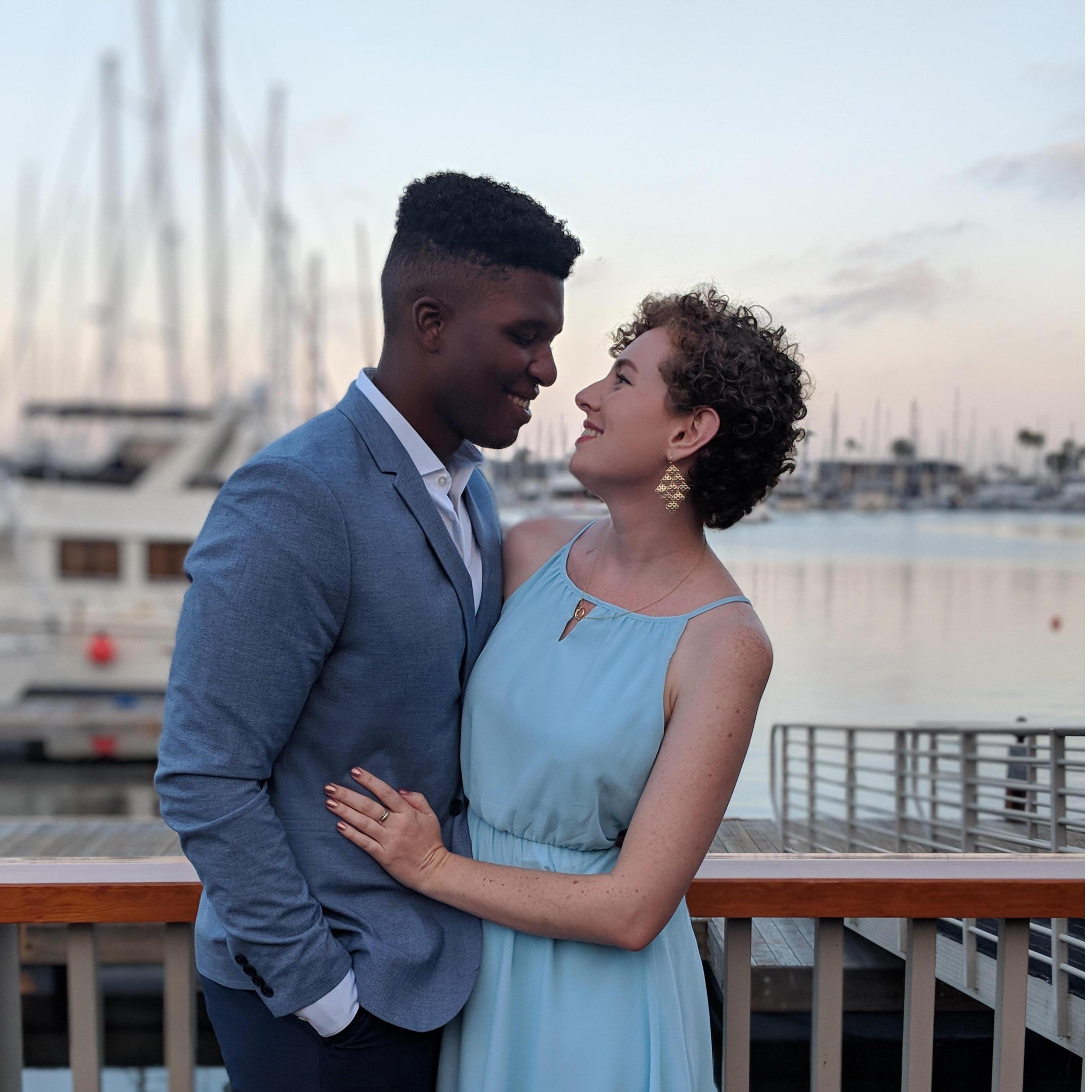 This was taken during a rehearsal dinner in July 2018. This same week was the first week we started talking about forever.